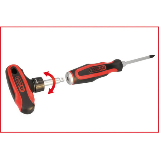 Triecienskrūvgriežu komplekts ERGOTORQUE, 13 gab. 13-osaline, KS Tools