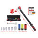 Momentatslēga ERGOTORQUE, 1/2´´, ar muciņām 20-200Nm, KS Tools