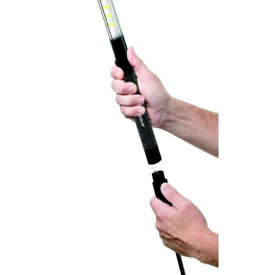 Bonnet lamp LINE LIGHT BONNET C+R rechargeable + 5m cable IP, Scangrip