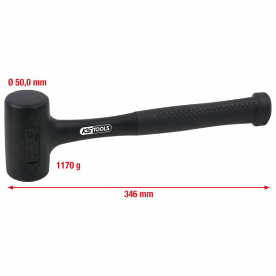 Bezatsitiena āmurs 860 g 620g, KS Tools