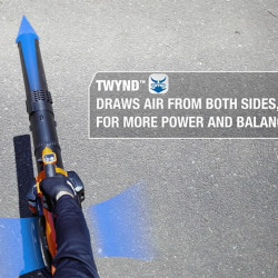 Akumulatora lapu pūtējs DPB-2600, 56V, X-series, korpuss, Echo