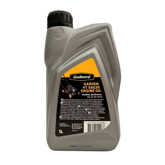 Motoreļļa Garden 4T SAE30 1L, Gudnord