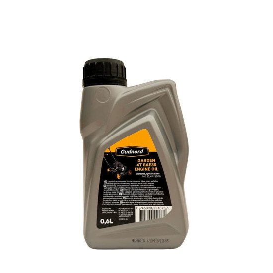 Motoreļļa Garden 4T SAE30 0,6L, Gudnord