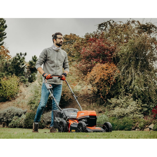 Akumulatora mauriņa pļaujmašīna DLM-310/46P, 40V, Karkass 46 cm, Echo