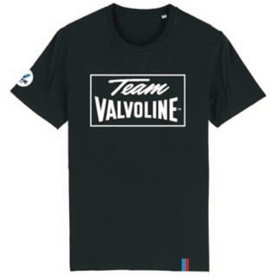 T-krekls Team VALVOLINE, melns, unisex XXL, Valvoline