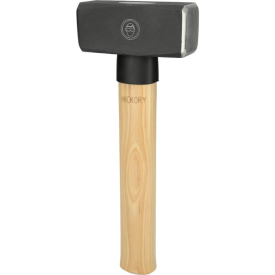 Club hammer with hickory handle, 2000 g 2000g, KS Tools