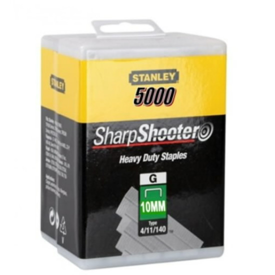 10MM/3/8" H/D STAPLES (X5000) G TYPE, Stanley