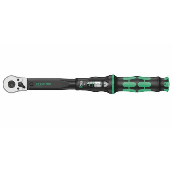 Momentatslēga Click-Torque 1/2" 20-100Nm, Wera