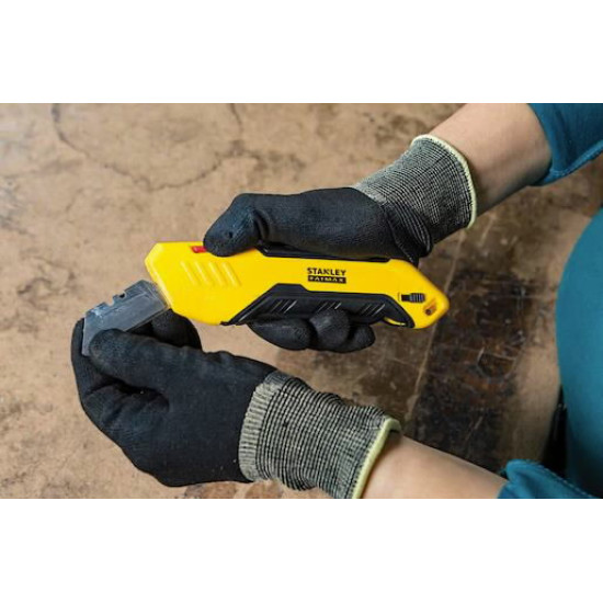 self retracting knife, Stanley