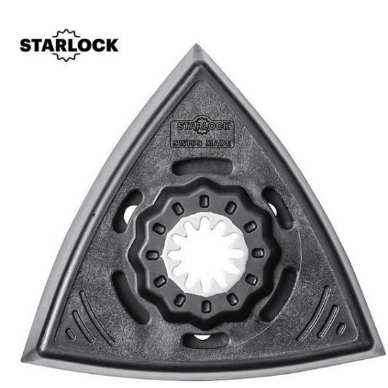 Sanding pad 93mm Velcro STARLOCK, CMT