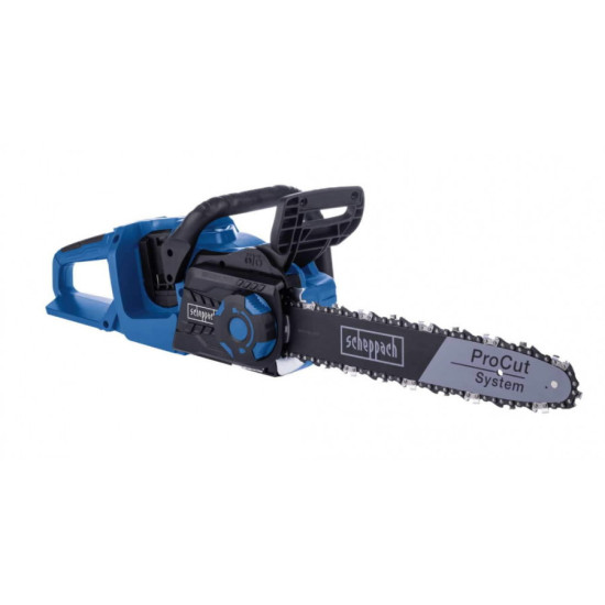 Akumulatora ķēdes zāģis BC-CS355Duo-X 2x20V, GEN2, karkass, Scheppach