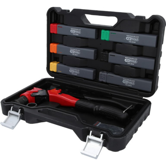 Kniedētāja komplekts 3-in-1, rotējošs, 12 gab., KS Tools