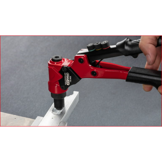 Kniedētāja komplekts 3-in-1, rotējošs, 12 gab., KS Tools