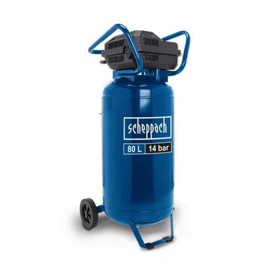 Kompresors vertikālais HC85V, bezeļļas, Scheppach