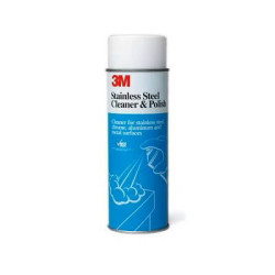 Stainless steel cleaner & polish aerosol, 600 mll , 3M