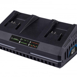 Ātrās uzlādes dubultais lādētājs SDBC 2x4.5A, Scheppach