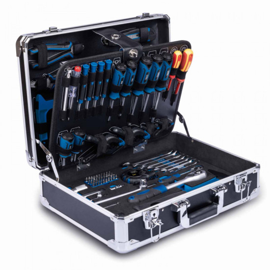 Universālais instrumentu komplekts, 141 gab. TB200, Scheppach