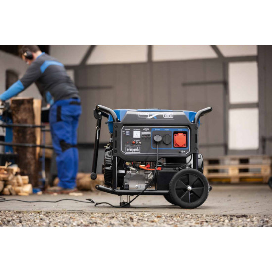 Strāvas ģenerators trīsfāzu SG7100x, Scheppach