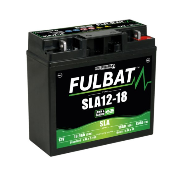 Akumulators 12V 18Ah SLA12-18, Fulbat