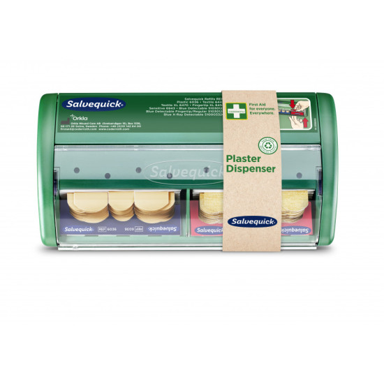 Salvequick plāksteru dozators, ar REF6036+6444 plāksteriem, Cederroth