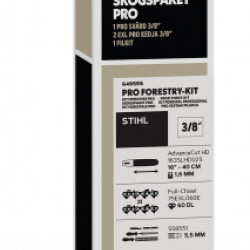 Profesionālais mežizstrādes komplekts 3/8, 40 cm, 60 posmi Husqvarna 572 XP, 565, 562 XP, 373 XP, OREGON