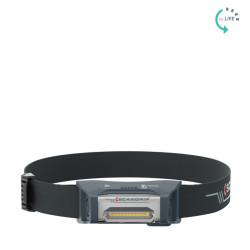 Galvas lukturis LED I-VIEW USB IP65 400lm, uzlādējams, Scangrip