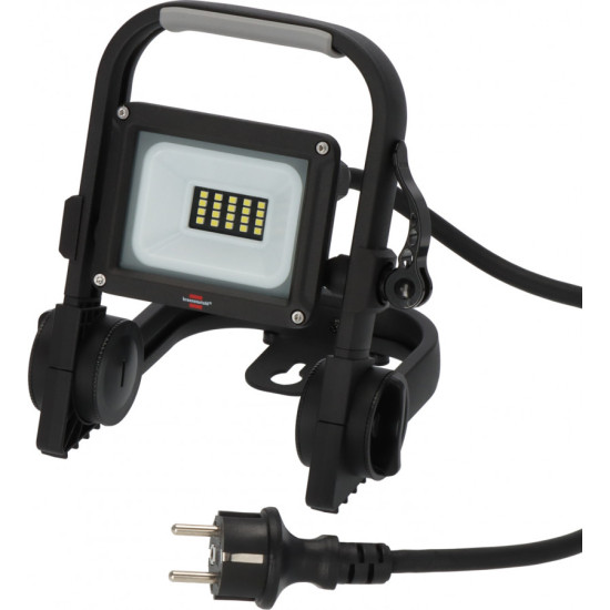 LED prožektors 10W IP65 LED 1150lm, zils, 2m kabelis, Brennenstuhl