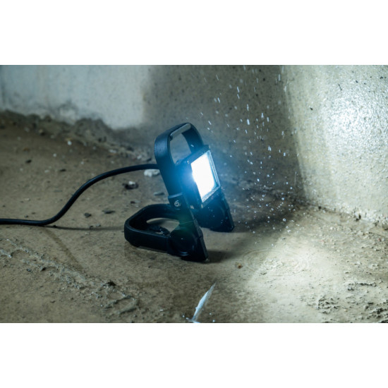 LED prožektors 10W IP65 LED 1150lm, zils, 2m kabelis, Brennenstuhl