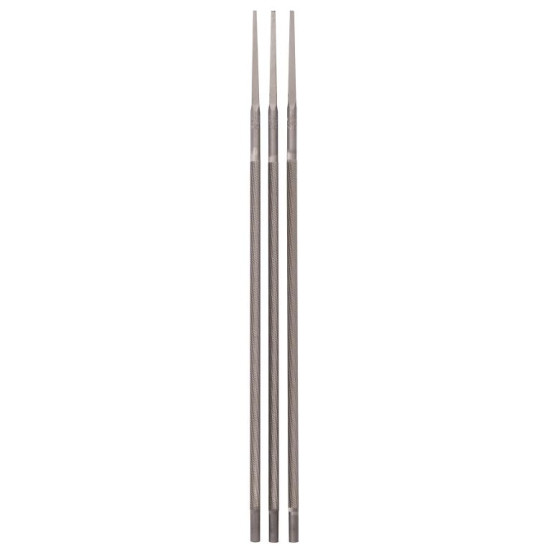Apaļās vīles, 3 gab., 5,5 mm (7/32"), OREGON
