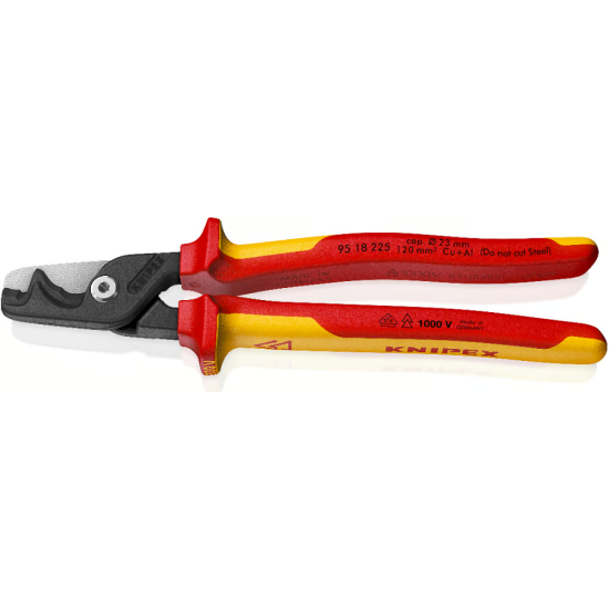 KNIPEX StepCut XL Kabeļu šķēres ar pakāpenisku griezumu, Knipex