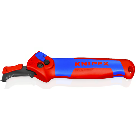 Kabeļu izolācijas noņēmējs ar sprūdrata funkciju, Knipex
