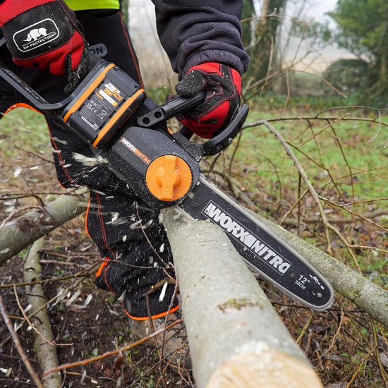 Akumulatora ķēdes zāģis WG350E, Worx