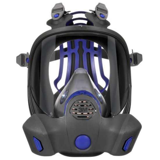 Full Mask SecureClick FF800 series, reusable respirator FF802/M, 3M