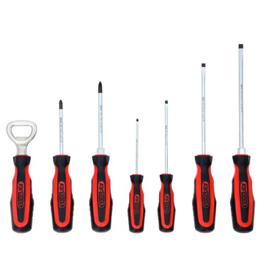 Skrūvgriežu komplekts (PH1, PH2, Slotted 3; 4; 5,5; 6,5), KS Tools