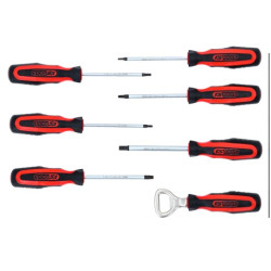 Skrūvgriežu komplekts ( TX 10,15,20,25,30,40), KS Tools