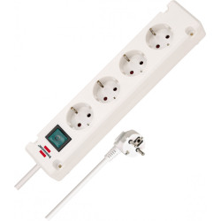 Pagarinātājs 230 V IP20 1,5m white, Brennenstuhl