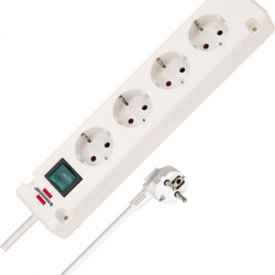 Pagarinātājs 230 V IP20 1,5m white, Brennenstuhl