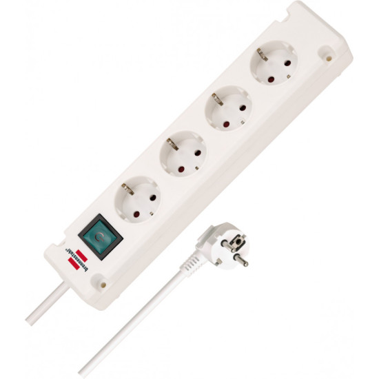 Pagarinātājs 230 V IP20 1,5m white, Brennenstuhl
