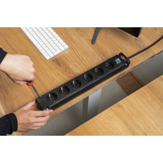 Pagarinātājs 230 V IP20 3m black, Brennenstuhl