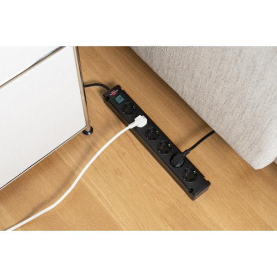 Pagarinātājs 230 V IP20 3m black, Brennenstuhl