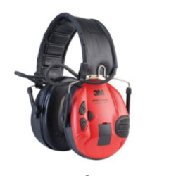 Hearing protection Peltor SportTac 26dB, red/black MT16H210F MT16H210F-478-RD, 3M