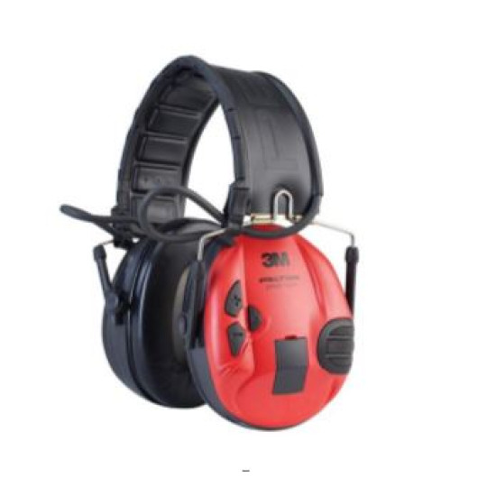 Hearing protection Peltor SportTac 26dB, red/black MT16H210F MT16H210F-478-RD, 3M