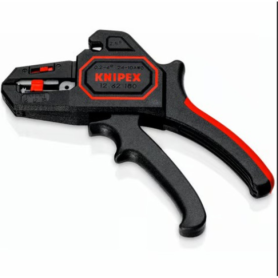 Stangas izolācijas noņemšanai 0,2-6 mm², automātiskās, Knipex