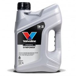 Motoreļļa Synpower 5W30 4L, Valvoline