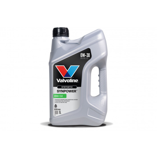 Motoreļļa Synpower ENV C2 0W30 5L, Valvoline