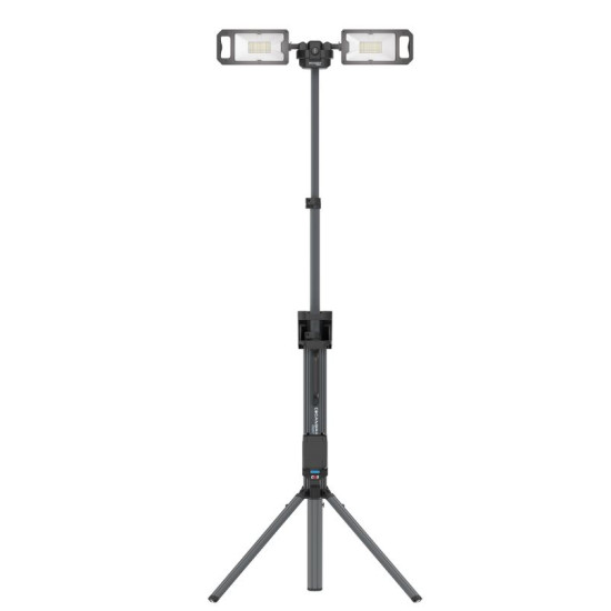 Akumulatora darba lampa TOWER 8 CONNECT, 8000 lm, karkass CA CAS, Scangrip