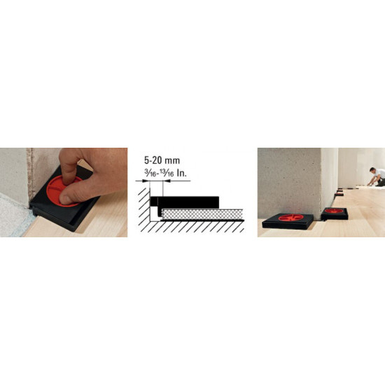 Regulējams parketa ķīlis AV2 5-20mm, Bessey