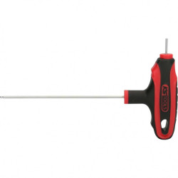 T-roktura seškanša atslēga, 5mm ERGO+ 5mm, KS Tools