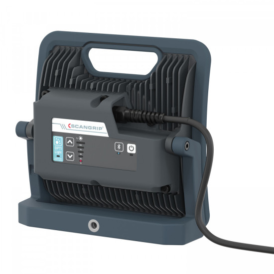 Darba lampa LED NOVA 12, 12000lm, Bluetooth IK07/IP67 + 3m statīvs, Scangrip