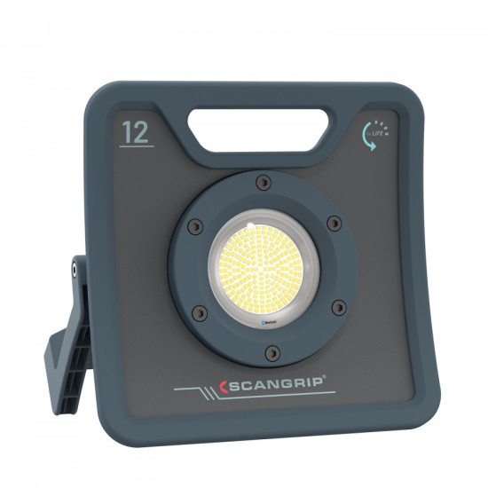 Darba lampa LED NOVA 12, 12000lm, Bluetooth IK07/IP67 + 3m statīvs, Scangrip